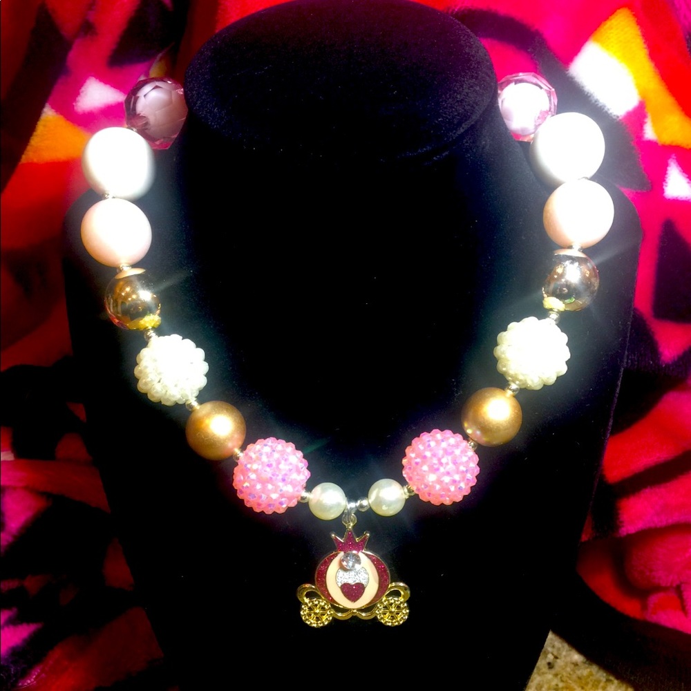 Bubble Gum Princess Necklace